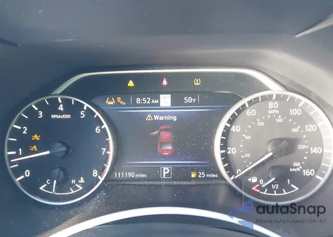 2022 Nissan Maxima Sv Xtronic Cvt z USA, uszkodzony, nr VIN 1N4AA6CV9NC505123